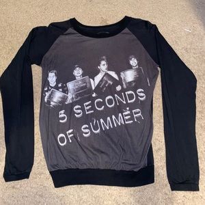5 Seconds of Summer Long Sleeved Tee